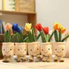 Tulip Plant Stuffed Toy