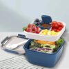 2 Layer Lunch Box