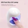Q-Shaped Nail Lamp