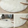 1643005920517706044 Round Fluffy Rugs