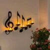 Music Note Candle Holder