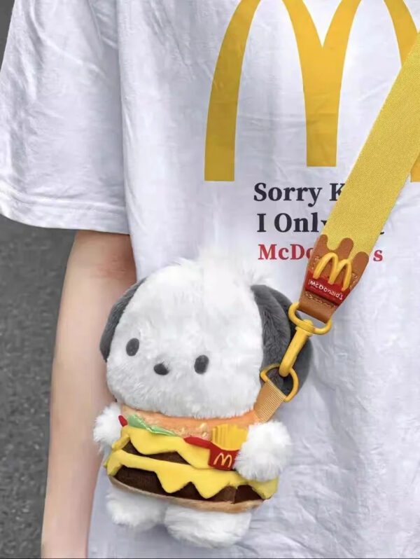 Hamburger Plush Bear