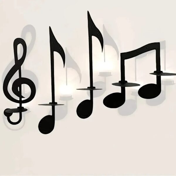 -233549328-897490319 Music Note Candle Holder