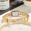 4 Quartz Square Golden Watch