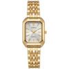 6 Quartz Square Golden Watch