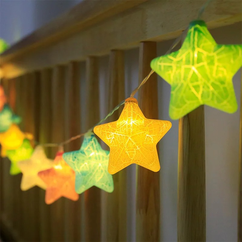 3D Multi Star Fairy Lights - Flip In Cart