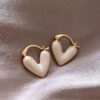 Heart Drop Earrings
