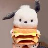2 Hamburger Plush Bear