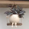 Swing Face Wall Pot
