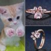 1 Cat Paw Ring