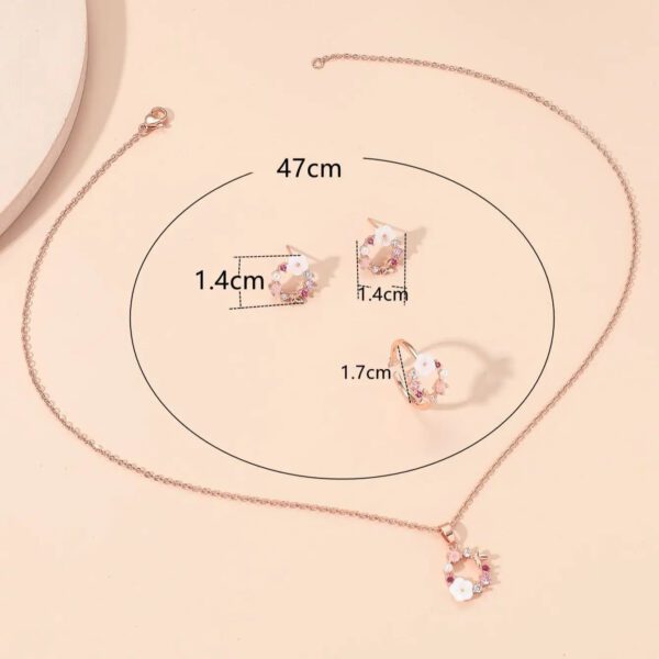 Zircon Jewellery Set