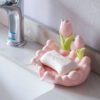1 Ceramic Tulip Soap Holder
