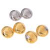 1 YOUTHWAY-Irregular Threaded Round Earrings