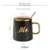2 Mr. and Mrs. Couples Mugs
