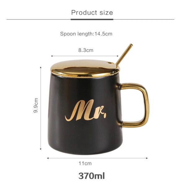 2 Mr. and Mrs. Couples Mugs