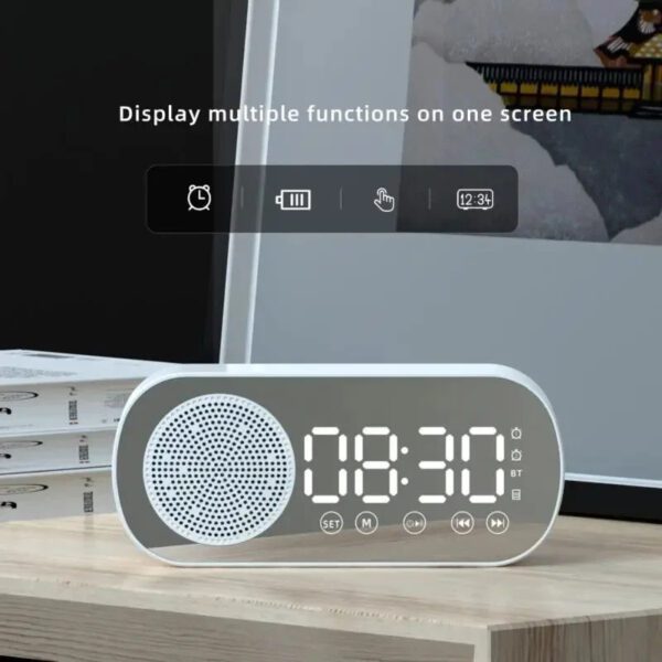 2 LED Mirror Clock