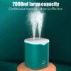 2 Silent Spray Air Humidifier
