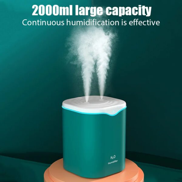 2 Silent Spray Air Humidifier