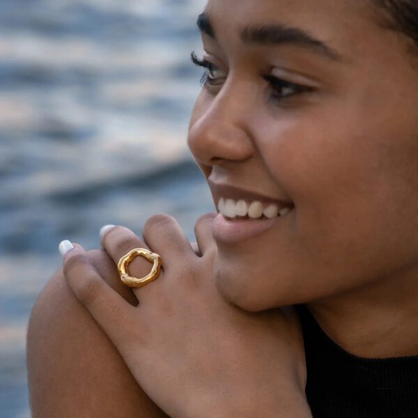 3 Vintage Circle Ring