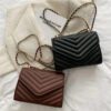 3 Retro Square Shoulder Bag