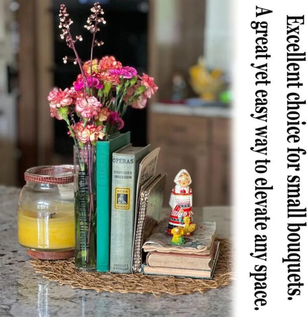 3 Bookend Flower Vase