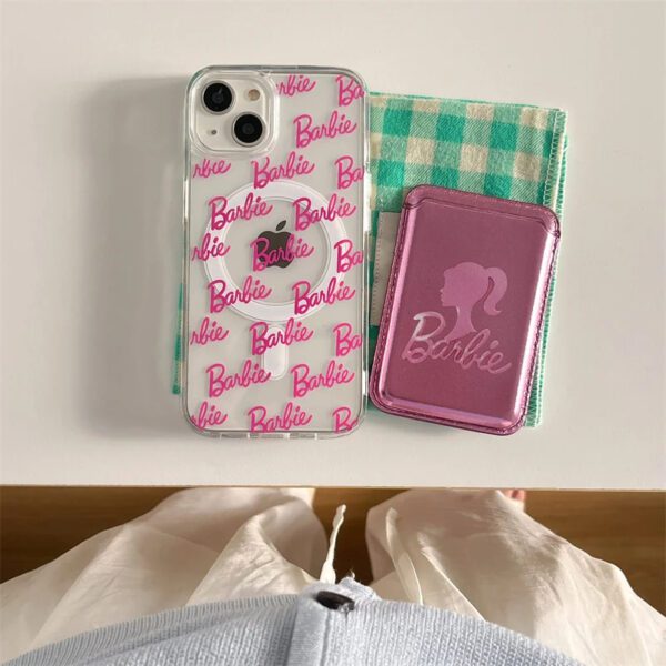 4 Barbie Magnetic Wallet Case