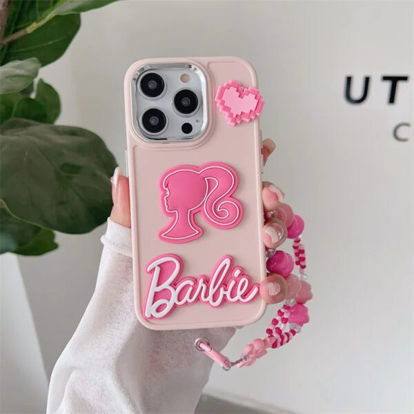 4 Pink Barbie Case