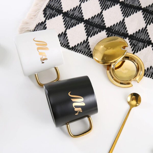 4 Mr. and Mrs. Couples Mugs