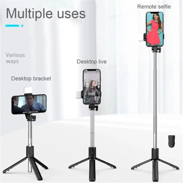 4 Bluetooth Tripod Stand