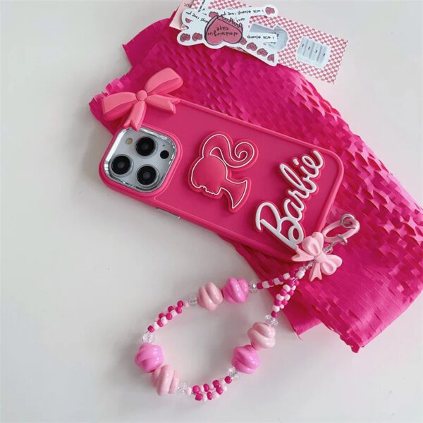 5 Pink Barbie Case