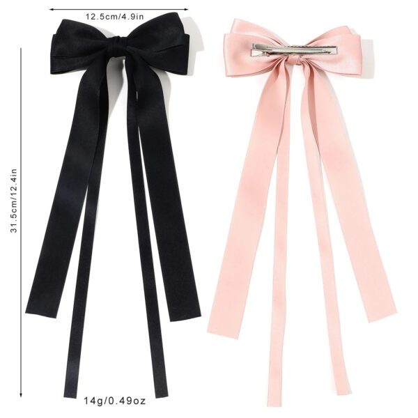 5 Double Bow Knot Clip