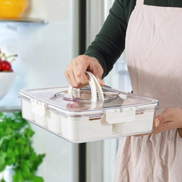 6 Portable Snack Tray