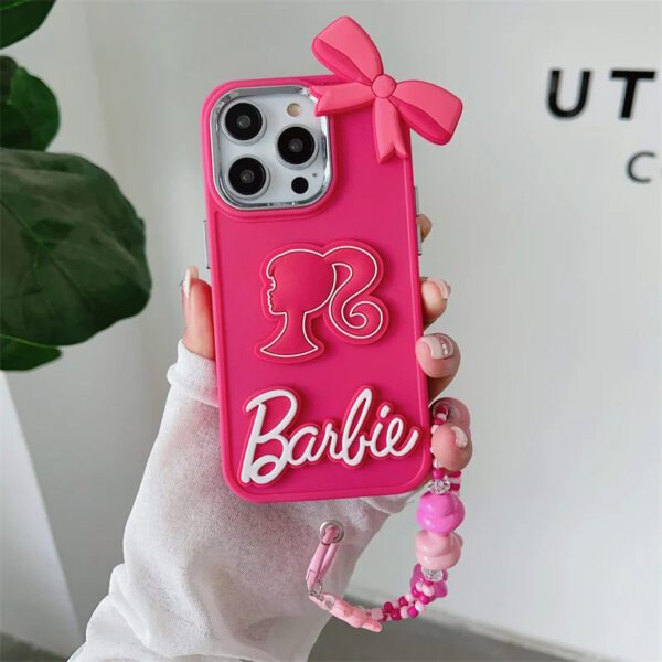c_with_pendant Pink Barbie Case