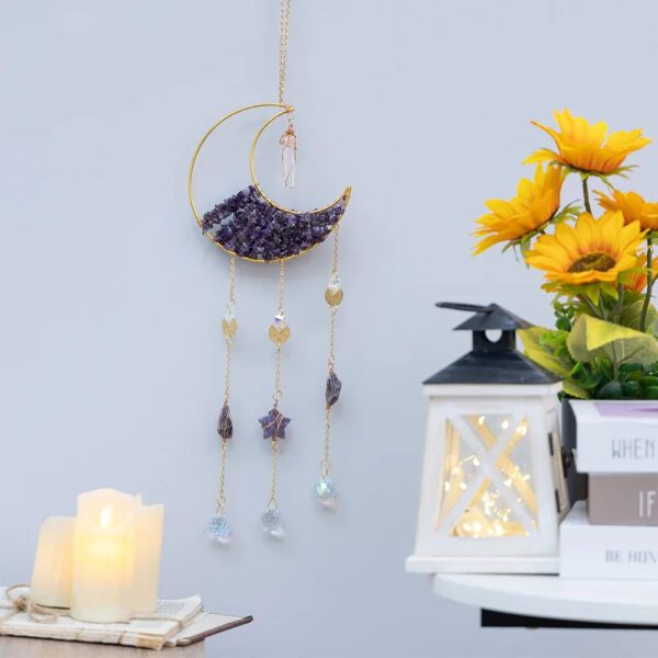 Moon Crystal Wind Chime