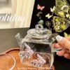 teapot Butterfly Teapot Set