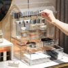 2 Transparent Makeup Storage Box