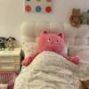 2 Pink Cat Plush