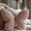 3 Heart Butterfly Pillow