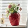 3 Strawberry Field Vase