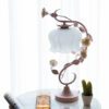 4 Vintage Flower Table Lamp