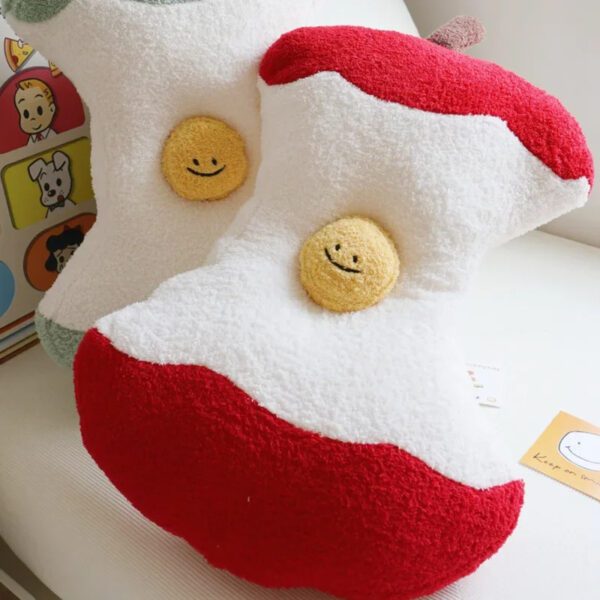 4 Apple Shaped Plush Toy