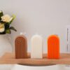 4 Rainbow Arch silicone Candle Mold