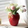 4 Strawberry Field Vase