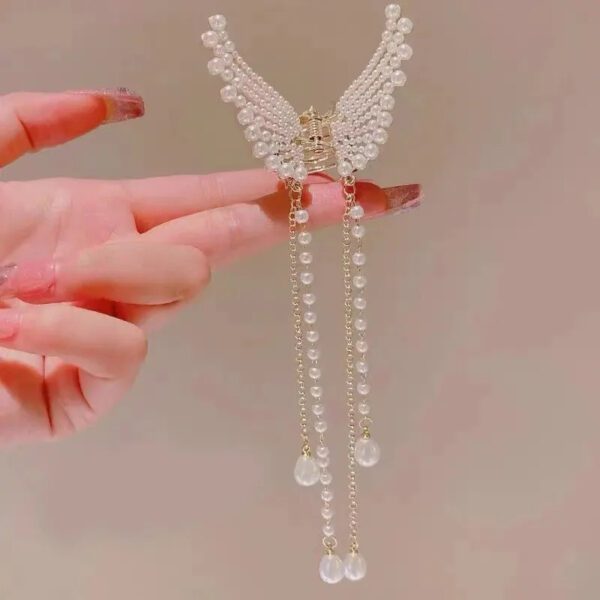 5 Butterfly Tassel Hair Clip