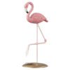 5 Pink Resin Flamingo Figures