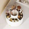 5 360-Degree Rotating Makeup Organizer