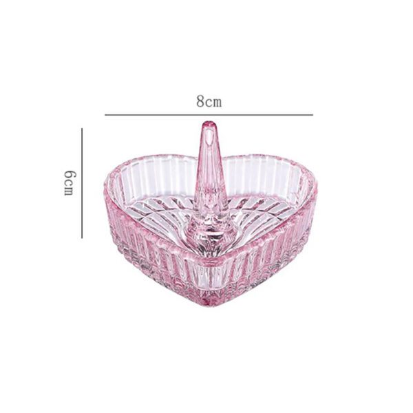 6 Heart Jewellery Tray