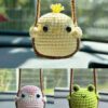 chick_combination Crochet Cartoon Animal Pendants