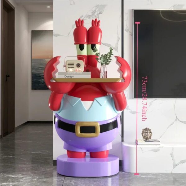 height_73_cm Mr. Crabs Tray Holder
