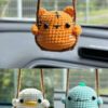 xiaohu_combination Crochet Cartoon Animal Pendants